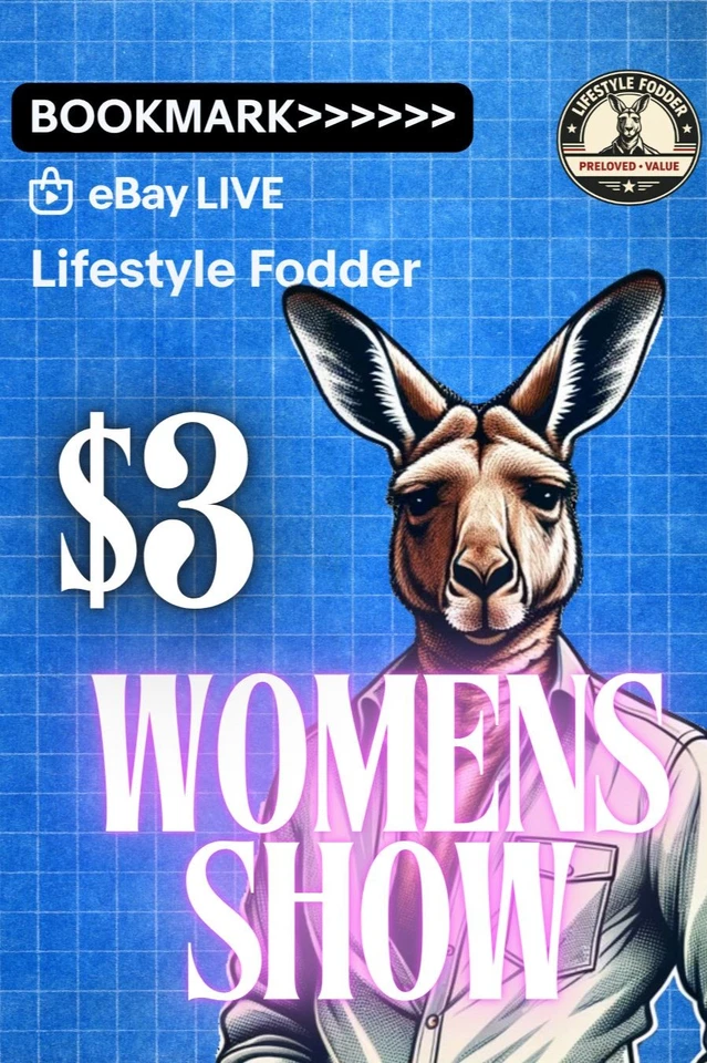 WOMENS $3 PRELOVED / NWT SHOW