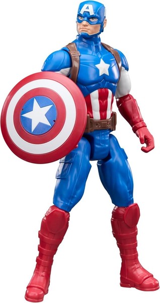 Marvel Avengers - Titan Serie - Captain America Actionfigur Spielzeug-image