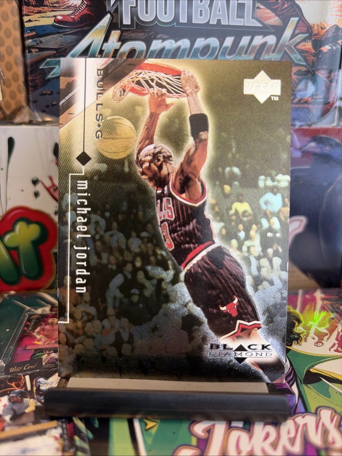 1998-99 UPPER DECK BLACK DIAMOND #11 MICHAEL JORDAN *D* CHICAGO BULLS *NRMT/MINT