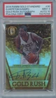 Giannis Antetokounmpo 2014-15 Gold Standard Auto 34/199 JERSEY # Bucks PSA 9 10