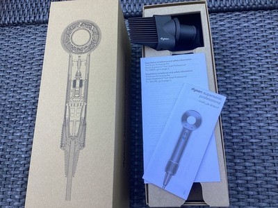 Neuer Dyson Supersonic Professional Haartrockner. NUR Karton & breiter Zahnkamm.