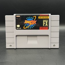 SNES Nintendo StarFox Super Weekend *NOT FOR RESALE* RARE Mint Condition!