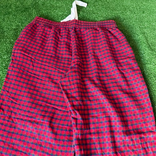 Love by GAP Elastic Waist & Hem Red Plaid Flannel Loungewear Pajama Pants Size S - Picture 13 of 13