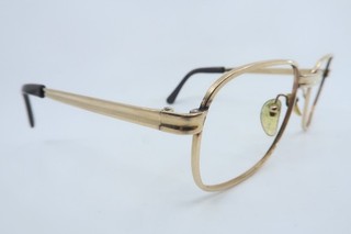 Vintage 50s gold filled eyeglasses frames AMOR made in France 52 22 140 KILLER