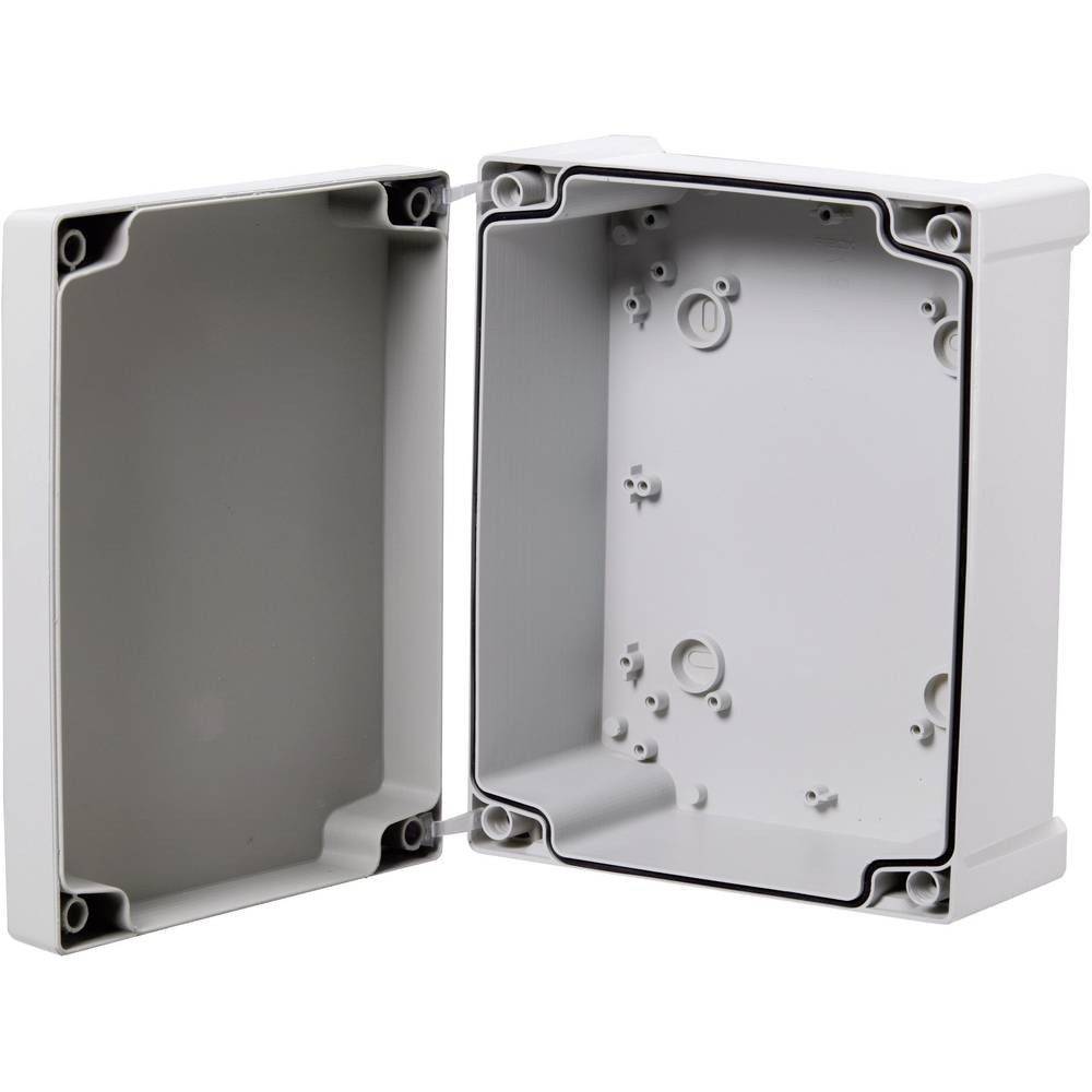 Boîtier Fibox TAM 191209 gris RAL 7035 en plastique ABS résistant 187x122x90 mm pour dérivation
