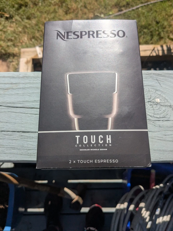 Vasos de chupito Nespresso Touch negro 80 ml TAMAÑO ESPRESSO ¡Geckeler Michels! Foto 2 de 3