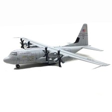 Modelo de avión de transporte aéreo 1:200 Lockheed C-130 Hércules modelo de avión fundido a presión