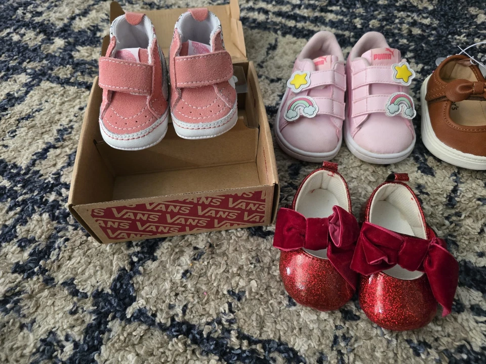 Zapatos de bebé niña Puma, Vans, Kevin Lyons Adidas Foto 4 de 4