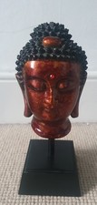 Buddha Fine ART Skulptur hochwertig Harz Statue Wohndeko Sammler Geschenk