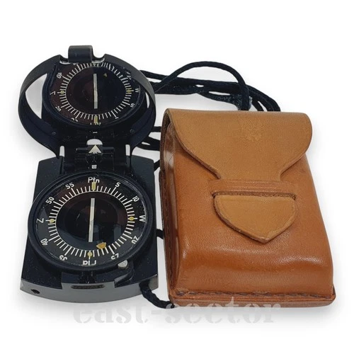 Original Military Compass Polish Army Cold War Soviet - Similar German WW2 WWII