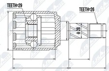Cardan Land Rover 88