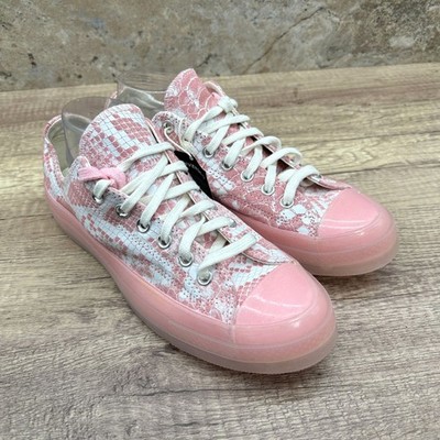 Converse Golf Le Fleur Chuck Taylor Low Pink Snake Print Sneakers Unisex 8.5/10.