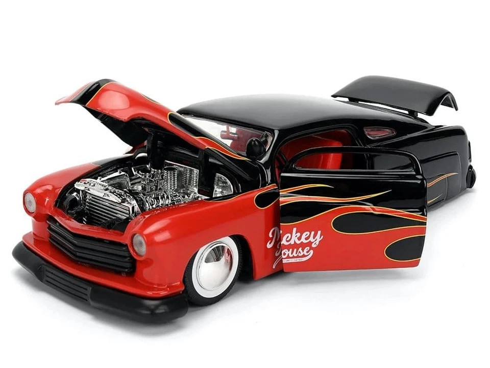JADA 1951 Mercury & Mickey Mouse Figure 1/24 Scale Diecast Collectible - Image 4 of 4