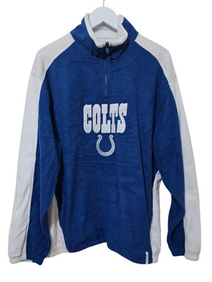 2000s NFL Indianapolis Colts Fleece Half-Zip | L Oversized