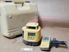 TOPCON RL-H3C AUTOMATIC LASER LEVEL W/ CASE + LS-70B ! Q88 H