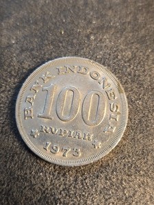 1973 Indonesia 100 Rupiah Coin