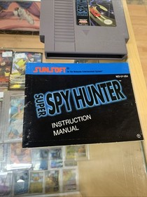 Solo cartucho de videojuego Super Spy Hunter Nintendo NES 1985
