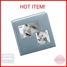 Pioneer Photo Albums DA-200COLB/B 200-Pocket Embossed Baby Leatherette Frame Cov