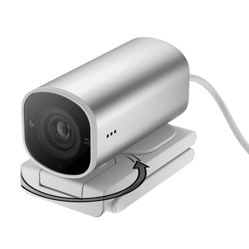 HP 960 4K Streaming Webcam 60 FPS 360° Swivel AI Supported Auto Focus - 695J6AA - Picture 14 of 24