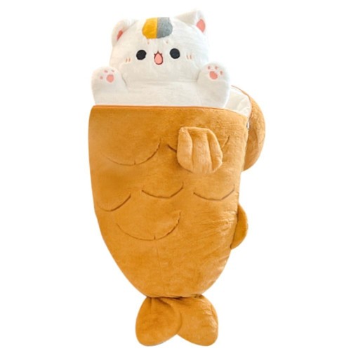 Home Decor Taiyaki Cat Plush Toy Birthday Gifts for Girls - Picture 5 of 9