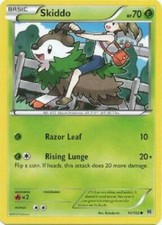POKEMON CARD SKIDDO 16/162 NO 672 MOUNT POKEMON TCG CCG