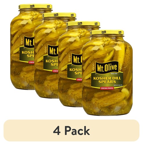 Mt. Olive Kosher Dill Pickle Spears, Gluten Free, 1 gal Jar - Picture 6 of 7