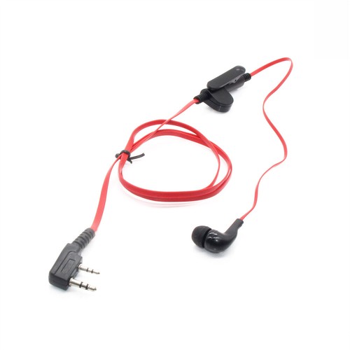 2 Pin Earbud Headphone K Plug Earpiece Headset For Baofeng Uv5R Bf-888S Radio - Afbeelding 8 van 13