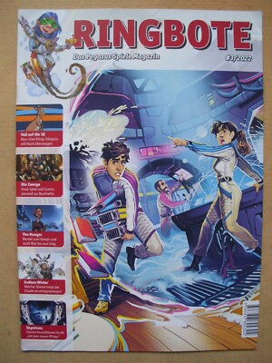 Ringbote - Das Pegasus Spiele-Magazin #3/2022 Shadowrun Cthulhu Spaceship Unity