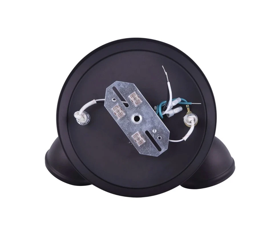 Canarm ICW622A0210 Bronze Polo 2-Light 8"W Accent Light Or Wall Sconce - Image 2 of 4