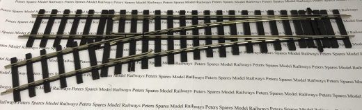Peco ST-U751 BH Setrack Left Hand Point, Turnout No 2 Radius UNIFROG Bullhead O