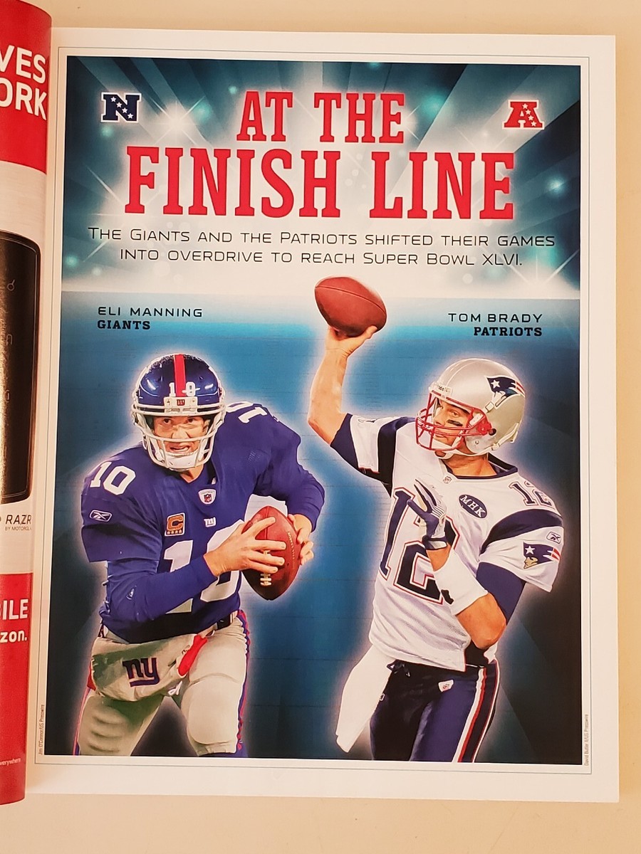 NFL Super Bowl XLVI (46-2012) Program NEW New York Giants v
