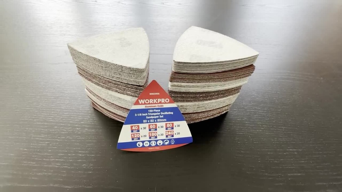 POWER PRO 2100 Perforated Drywall Sanding Discs – 9-Inch/225mm Hook & Loop, 10 Pack (220 Grit)