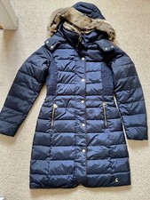Joules Womens Caldecott Coat, Navy : Size 6