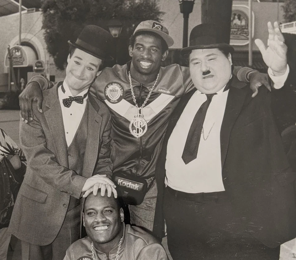 Deion Sanders PSA Type 1 - College All-American -original photo w/ Lorenzo White - Image 2 of 4