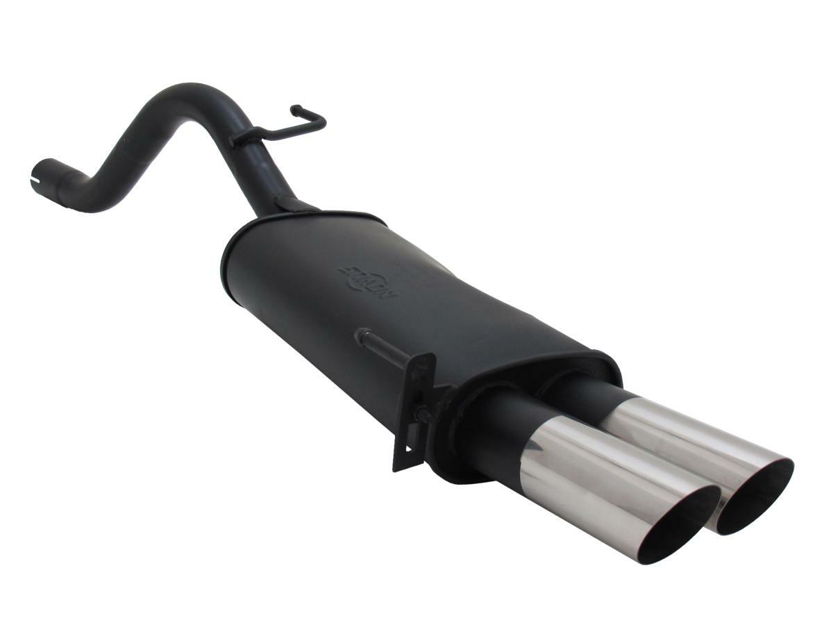 Silencieux echappement FIAT Grande Punto 2x76mm pour remplacer un pot rouille de 2005 a 2012