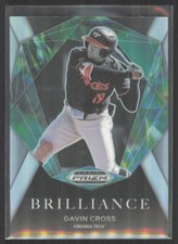 2022 Panini Prizm Draft Picks Brilliance Silver Gavin Cross #BR-GC