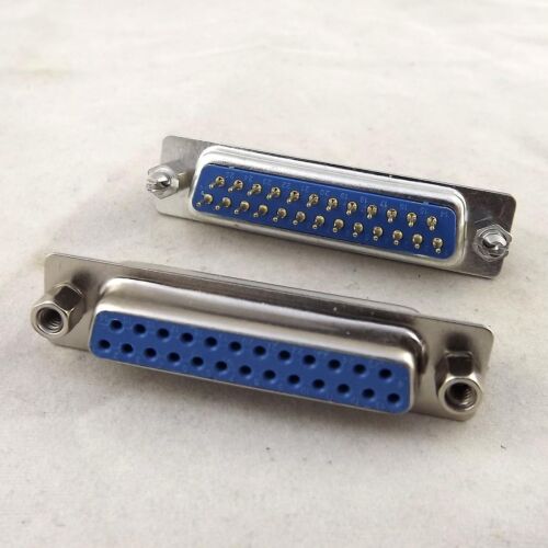 D-SUB DB25 25 Pin Female DIP PCB Solder Connector Adapter DP25 2 Rows Lock Screw - Picture 7 of 11