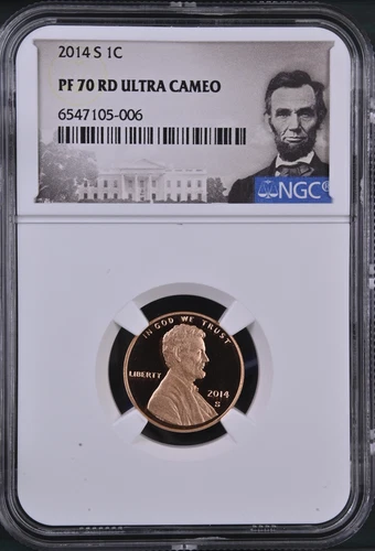 2014-S 1C LINCOLN SHIELD CENT NGC PF 70 RD ULTRA CAMEO TOP-POP HIGHEST-GRADES 