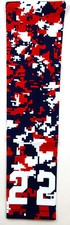 PICK YOUR NUMBER Youth Teen Baseball Arm Sleeve NAVY BLUE RED WHITE CAMO USA
