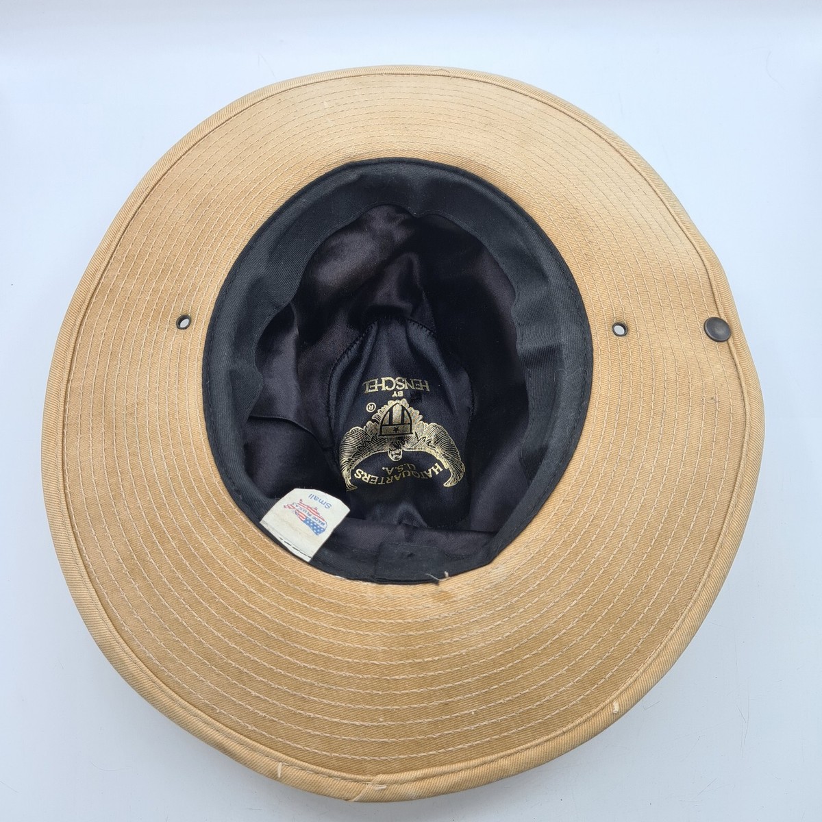 CLASSIC HATQUARTERS USA HENSCHEL SIZE SMALL HatQuarters USA by Henschel Aussie Walker Bush Hat Canvas  main image 2