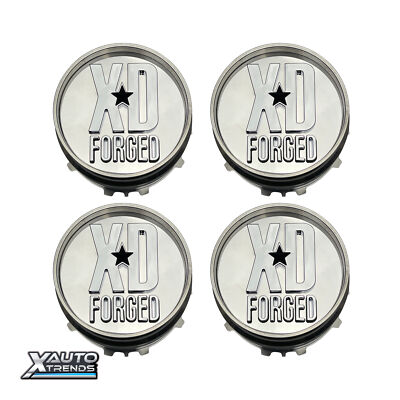 4 x XD Series Wheel Center Cap Forged Aluminum F-XDAL145CPS-POL