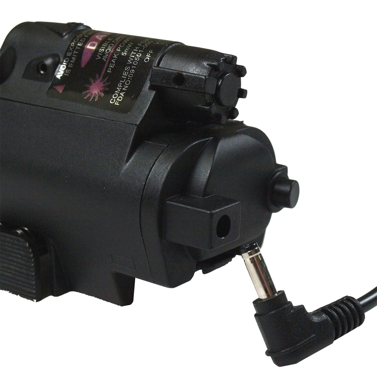 Red Laser Sight & CREE LED Flash Light Combo - rifle shotgun 20mm Rail ...