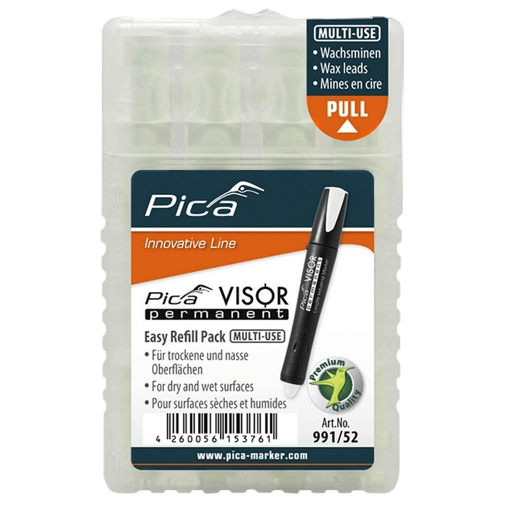 Pica-Marker Weiss Visor Ersatzminen 991/52 (Ve4) - Bild 2