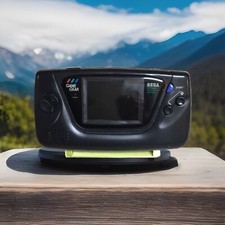 Sega Game Gear With Display Stand and Mystery...