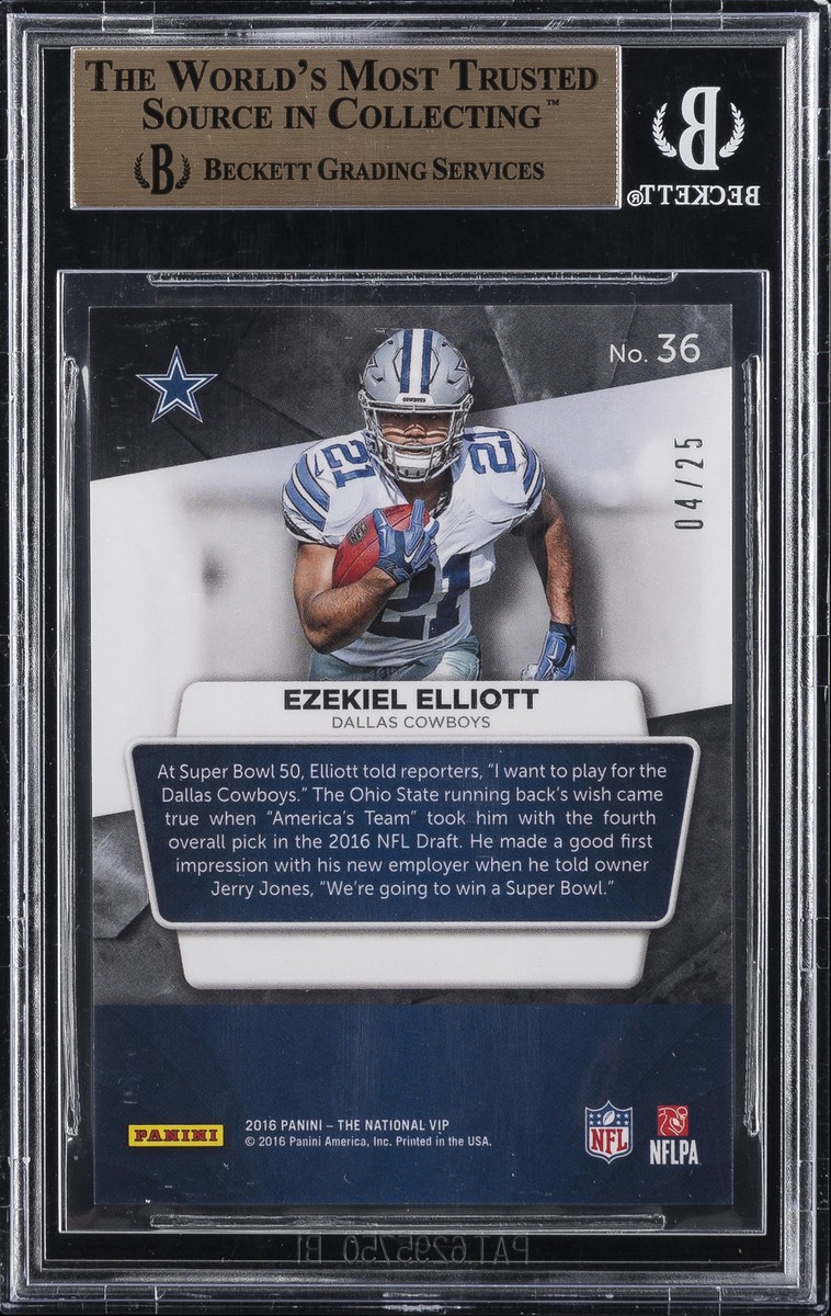 2016 Panini National Convention - Vip Ezekiel Elliott #36 Orange