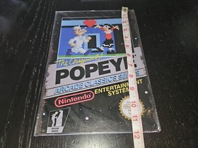 The Original Popeye Arcade Classic Series NES 8" x 12" Tin Wall Sign Nintendo