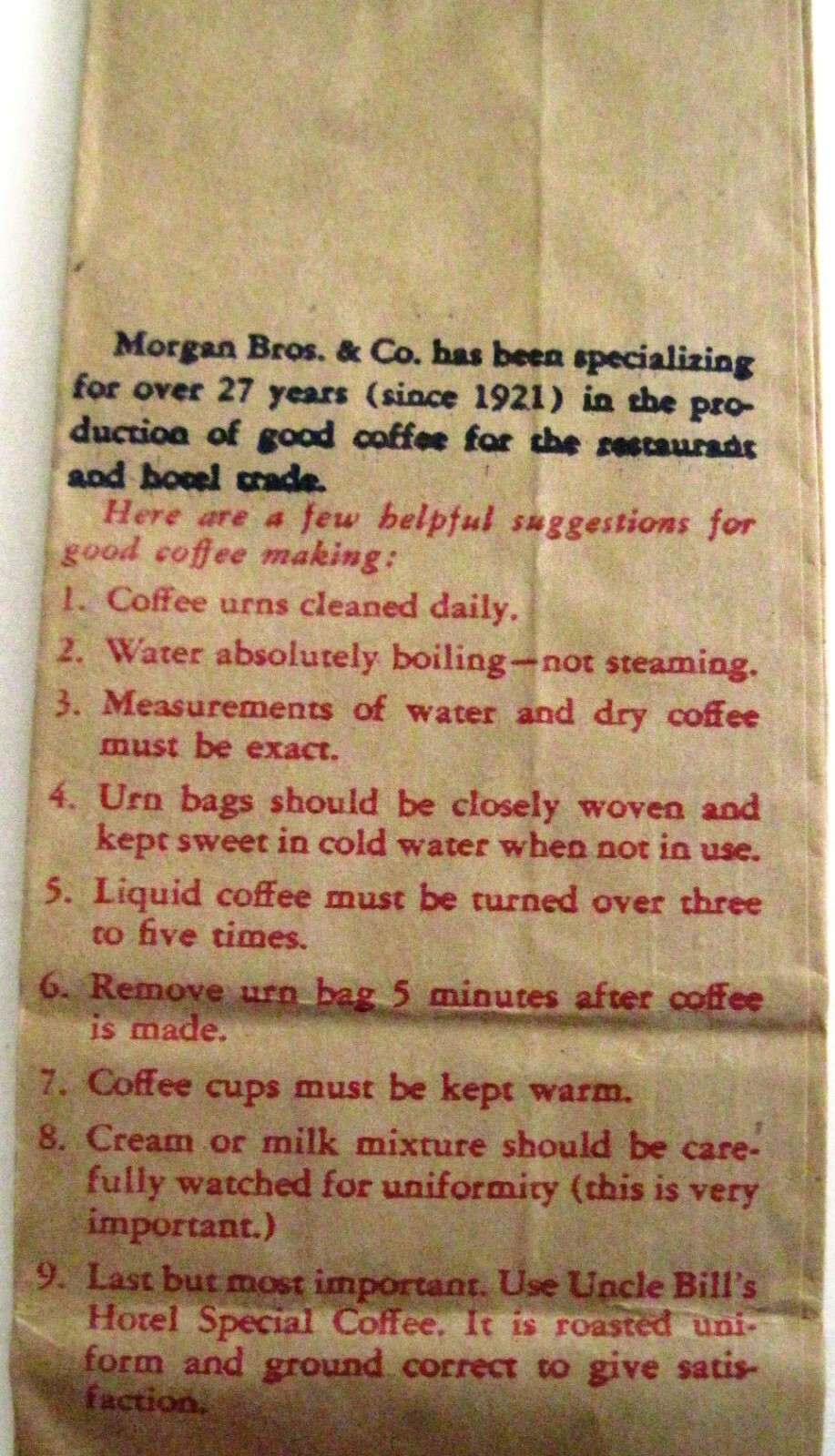 Set of (3) One Lb. Coffee Bags w/ Great Graphics and Color.   *