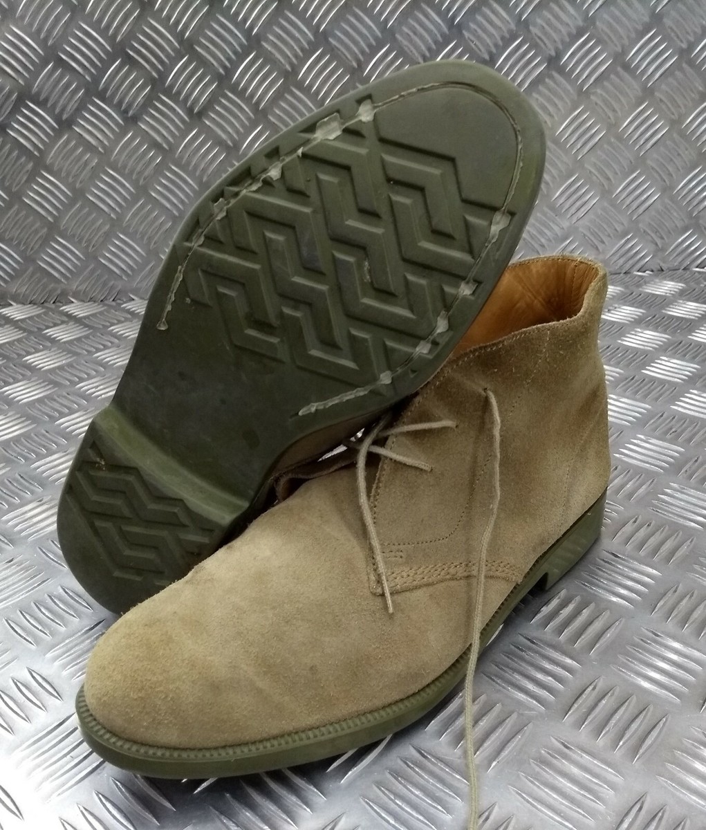 Genuine British Army Issue Soldier Desert Nubuck Suede DMS Sole