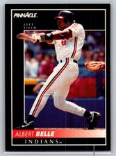 💎1992 Pinnacle Baseball #31 Albert Belle - Cleveland Indians💎