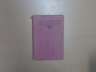 An Anthology Of Recent Poetry Compiled By L. D'O. Walters., Walters, L. D'O, Ver